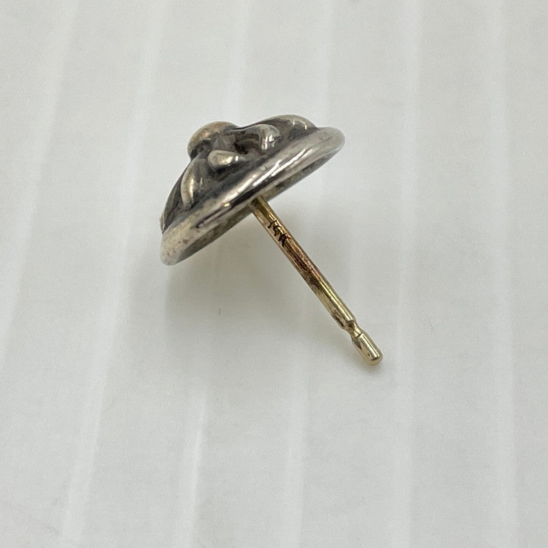 【中古品】【メンズ】 CHROME HEARTS クロムハーツ STUD CRSBLL クロスボール スタッド ピアス アクセサリー 190-261027-yo-35-teih カラー：シルバー 万代Net店