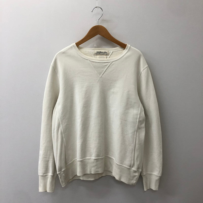 【中古品】【メンズ】 REMI RELIEF レミレリーフ COTTON CREWNECK SWEAT コットン クルーネックスウェット トップス トレーナー 145-250411-kk-08-tei サイズ：M カラー：ホワイト 万代Net店