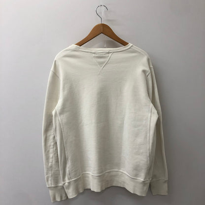 【中古品】【メンズ】 REMI RELIEF レミレリーフ COTTON CREWNECK SWEAT コットン クルーネックスウェット トップス トレーナー 145-250411-kk-08-tei サイズ：M カラー：ホワイト 万代Net店