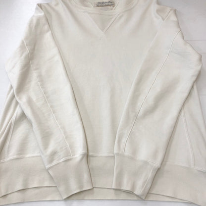 【中古品】【メンズ】 REMI RELIEF レミレリーフ COTTON CREWNECK SWEAT コットン クルーネックスウェット トップス トレーナー 145-250411-kk-08-tei サイズ：M カラー：ホワイト 万代Net店