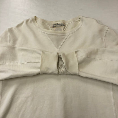 【中古品】【メンズ】 REMI RELIEF レミレリーフ COTTON CREWNECK SWEAT コットン クルーネックスウェット トップス トレーナー 145-250411-kk-08-tei サイズ：M カラー：ホワイト 万代Net店