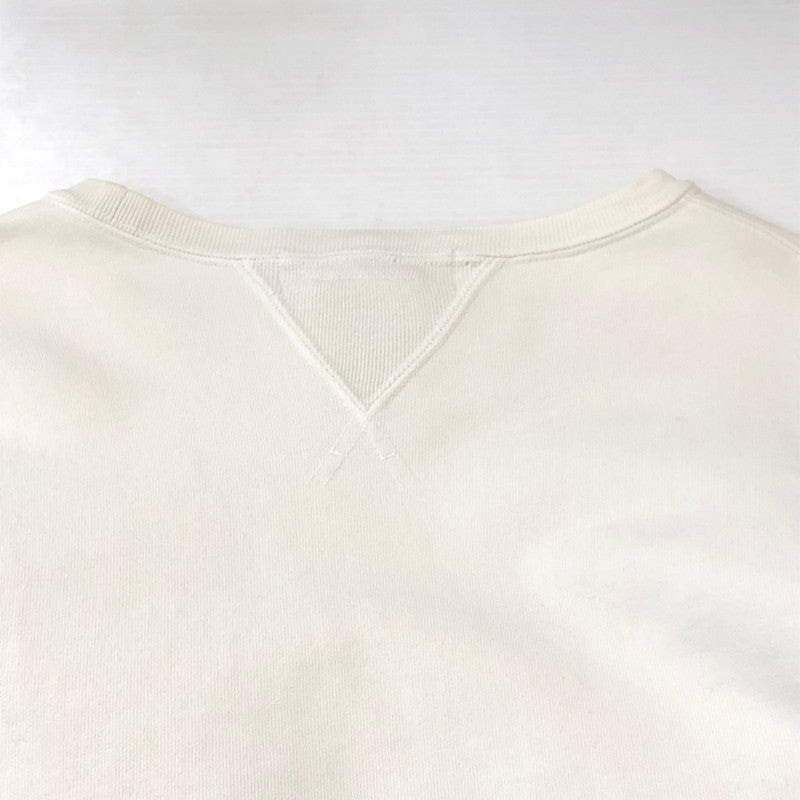 【中古品】【メンズ】 REMI RELIEF レミレリーフ COTTON CREWNECK SWEAT コットン クルーネックスウェット トップス トレーナー 145-250411-kk-08-tei サイズ：M カラー：ホワイト 万代Net店