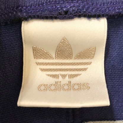 【中古品】【メンズ】 adidas アディダス 90's HIGHNECK SWEATSHIRT AA-4313 90年代 ハイネック スウェットシャツ デサント期 トップス トレーナー 148-250411-kk-21-fuz サイズ：M-L カラー：ブラック/パープル 万代Net店