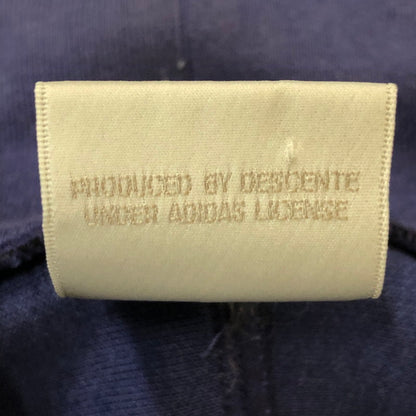 【中古品】【メンズ】 adidas アディダス 90's HIGHNECK SWEATSHIRT AA-4313 90年代 ハイネック スウェットシャツ デサント期 トップス トレーナー 148-250411-kk-21-fuz サイズ：M-L カラー：ブラック/パープル 万代Net店