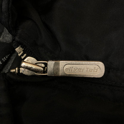 【中古品】【メンズ】 Levi's リーバイス 00's SILVER TAB NYLON ZIP UP BLOUSON 069210 00年代 シルバータブ ナイロン ジップアップブルゾン アウター 中綿ジャケット 145-250411-kk-12-tei サイズ：M カラー：ブラック 万代Net店