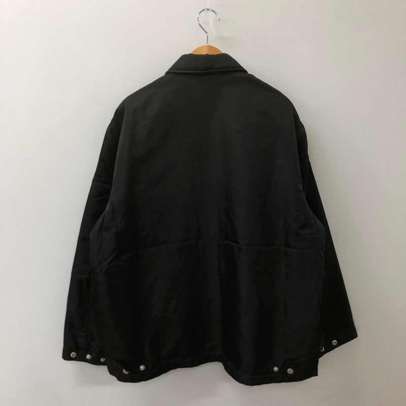 【中古品】【メンズ】 Levi's リーバイス 00's SILVER TAB NYLON ZIP UP BLOUSON 069210 00年代 シルバータブ ナイロン ジップアップブルゾン アウター 中綿ジャケット 145-250411-kk-12-tei サイズ：M カラー：ブラック 万代Net店