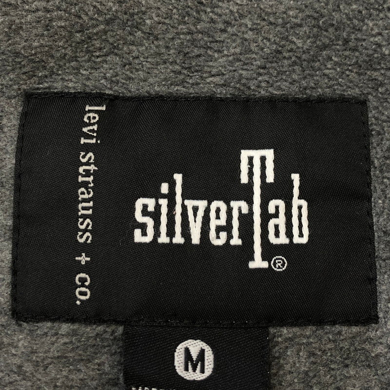 【中古品】【メンズ】 Levi's リーバイス 00's SILVER TAB NYLON ZIP UP BLOUSON 069210 00年代 シルバータブ ナイロン ジップアップブルゾン アウター 中綿ジャケット 145-250411-kk-12-tei サイズ：M カラー：ブラック 万代Net店
