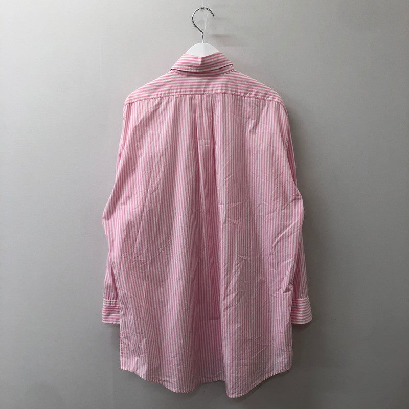 【中古品】【レディース】 Ron Herman ロンハーマン L/S STRIPE SHIRT 3510700171 ロングスリーブ ストライプシャツ 長袖 トップス 170-250411-kk-26-tei サイズ：表記無し 下記参照 カラー：ピンク 万代Net店