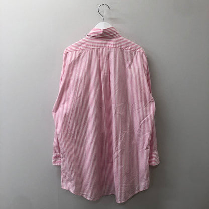 【中古品】【レディース】 Ron Herman ロンハーマン L/S STRIPE SHIRT 3510700171 ロングスリーブ ストライプシャツ 長袖 トップス 170-250411-kk-26-tei サイズ：表記無し 下記参照 カラー：ピンク 万代Net店