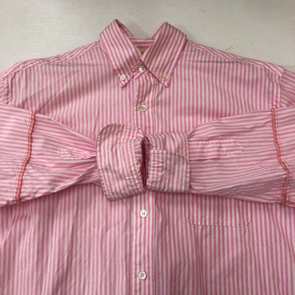 【中古品】【レディース】 Ron Herman ロンハーマン L/S STRIPE SHIRT 3510700171 ロングスリーブ ストライプシャツ 長袖 トップス 170-250411-kk-26-tei サイズ：表記無し 下記参照 カラー：ピンク 万代Net店