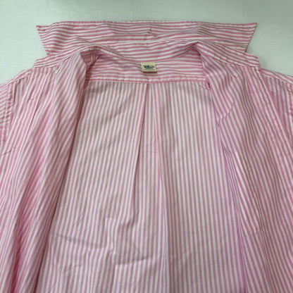 【中古品】【レディース】 Ron Herman ロンハーマン L/S STRIPE SHIRT 3510700171 ロングスリーブ ストライプシャツ 長袖 トップス 170-250411-kk-26-tei サイズ：表記無し 下記参照 カラー：ピンク 万代Net店