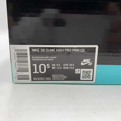 【中古品】【メンズ】 NIKE ナイキ SB DUNK HIGH PRO PRM QS BV1052-001 ダンク ハイ プロ スニーカー 靴 160-260220-ko-07-tei サイズ：28.5cm カラー：ブラック 万代Net店
