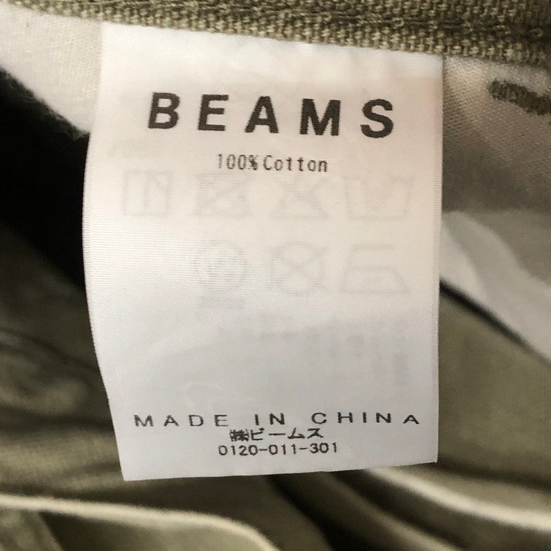 【中古品】【メンズ】 BEAMS ビームス SHUTTLE PANTS 11-24-1488-139 シャトルパンツ ボトムス 158-251125-yo-27-tei サイズ：L カラー：OLIVE 万代Net店