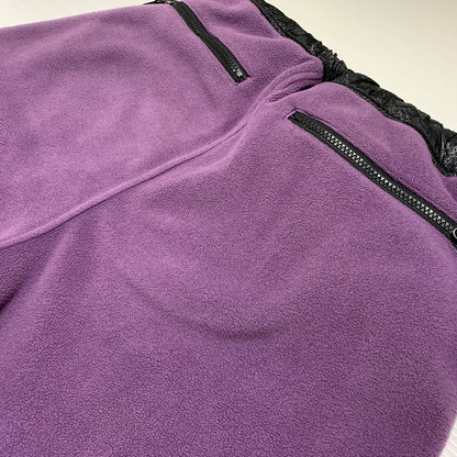 【中古品】【メンズ】 X-LARGE エクストララージ PANELED FLEECE PANTS 101204031001 パネル フリースパンツ ボトムス イージーパンツ 153-260716-ko-13-tei サイズ：S カラー：パープル 万代Net店