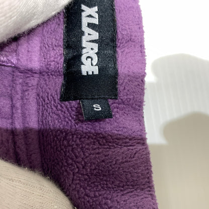 【中古品】【メンズ】 X-LARGE エクストララージ PANELED FLEECE PANTS 101204031001 パネル フリースパンツ ボトムス イージーパンツ 153-260716-ko-13-tei サイズ：S カラー：パープル 万代Net店