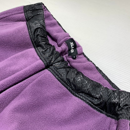 【中古品】【メンズ】 X-LARGE エクストララージ PANELED FLEECE PANTS 101204031001 パネル フリースパンツ ボトムス イージーパンツ 153-260716-ko-13-tei サイズ：S カラー：パープル 万代Net店