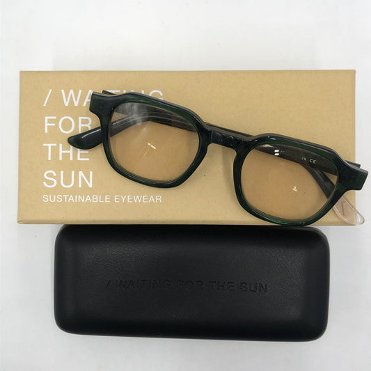 【中古品】【メンズ/レディース】 WAITING FOR THE SUN ウェイティングフォーザサン RAYMOND レイモンド サングラス アイウェア アクセサリー 203-251115-yy-08-tei サイズ：不明 カラー：グリーン 万代Net店