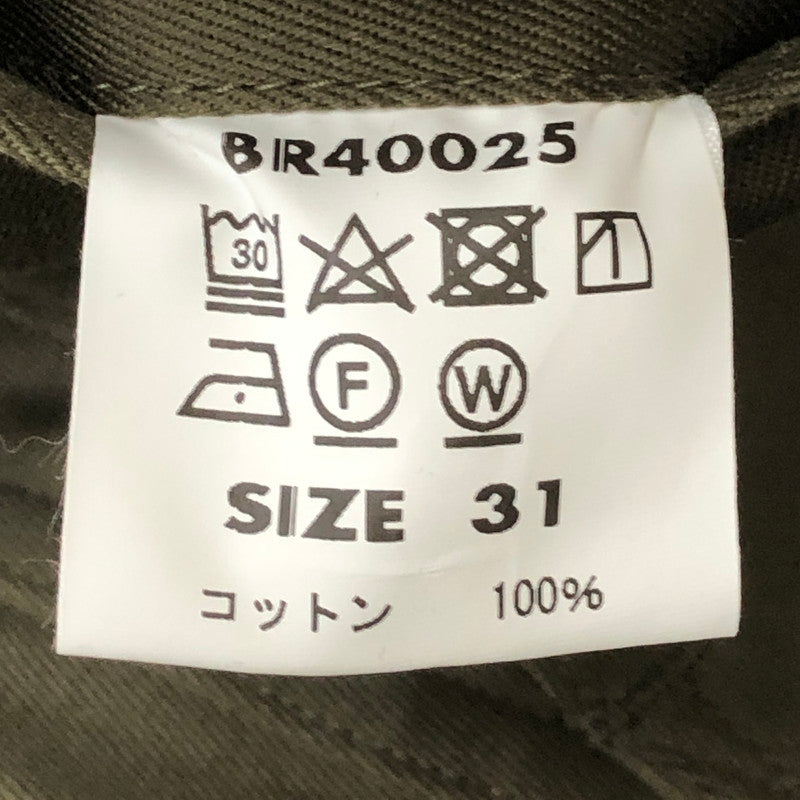 【中古品】【メンズ】 Buzz Rickson's バズリクソンズ ORIGINAL SPEC. CHINOS (ONE WASH) BR40025 オリジナルスペック チノパンツ ボトムス 156-250413-kk-07-tei サイズ：31 カラー：オリーブ 万代Net店