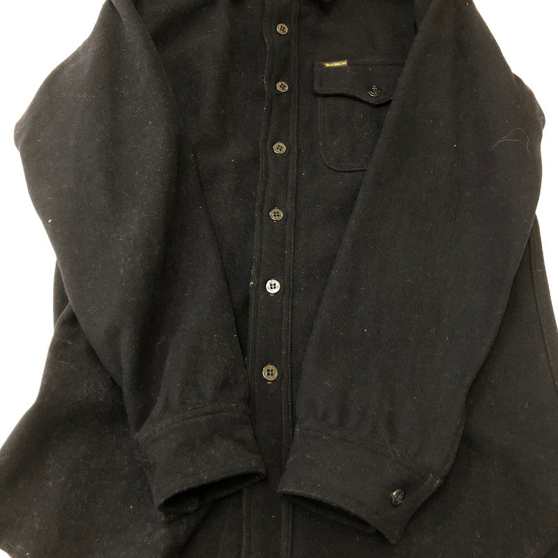 【中古品】【メンズ】 TOYS McCOY トイズマッコイ C.P.O.SHIRT NAVAL CLOTHING FACTORY チーフぺティーオフィサーシャツ ネイバル クロージングファクトリー 長袖 トップス 145-250413-kk-25-fuzh サイズ：16 カラー：ブラック 万代Net店