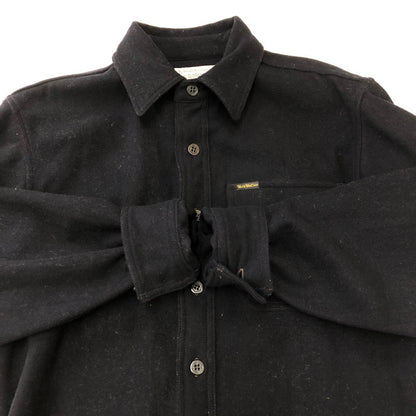 【中古品】【メンズ】 TOYS McCOY トイズマッコイ C.P.O.SHIRT NAVAL CLOTHING FACTORY チーフぺティーオフィサーシャツ ネイバル クロージングファクトリー 長袖 トップス 145-250413-kk-25-fuzh サイズ：16 カラー：ブラック 万代Net店