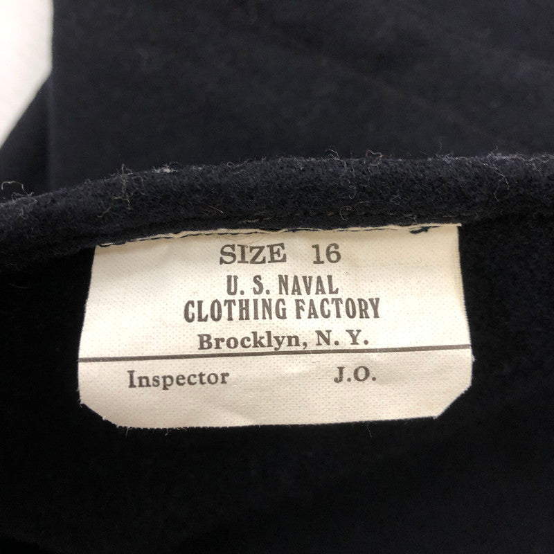 【中古品】【メンズ】 TOYS McCOY トイズマッコイ C.P.O.SHIRT NAVAL CLOTHING FACTORY チーフぺティーオフィサーシャツ ネイバル クロージングファクトリー 長袖 トップス 145-250413-kk-25-fuzh サイズ：16 カラー：ブラック 万代Net店