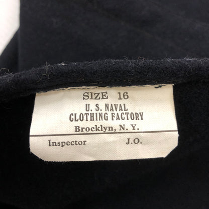 【中古品】【メンズ】 TOYS McCOY トイズマッコイ C.P.O.SHIRT NAVAL CLOTHING FACTORY チーフぺティーオフィサーシャツ ネイバル クロージングファクトリー 長袖 トップス 145-250413-kk-25-fuzh サイズ：16 カラー：ブラック 万代Net店