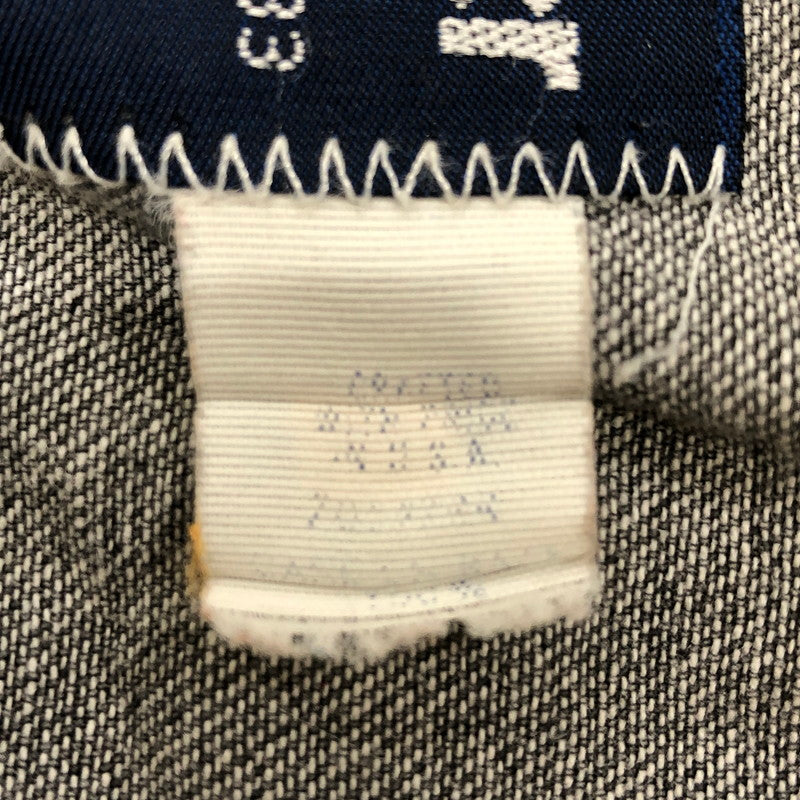 【現状渡し品】【メンズ】 Wrangler ラングラー 80's DENIM WESTERN SHIRT VINTAGE 80年代 デニムウエスタンシャツ 長袖 トップス ヴィンテージ 145-250419-kk-12-tei サイズ：16.5 カラー：グレー 万代Net店