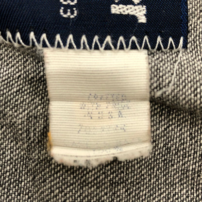 【現状渡し品】【メンズ】 Wrangler ラングラー 80's DENIM WESTERN SHIRT VINTAGE 80年代 デニムウエスタンシャツ 長袖 トップス ヴィンテージ 145-250419-kk-12-tei サイズ：16.5 カラー：グレー 万代Net店