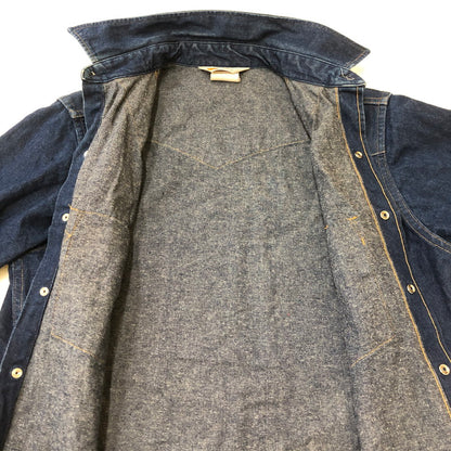 【中古品】【メンズ】 Carhartt カーハート L/S DENIM WESTERN SHIRT ロングスリーブ デニムウエスタンシャツ 長袖 トップス 145-250419-kk-17-tei サイズ：15.5 カラー：インディゴ 万代Net店