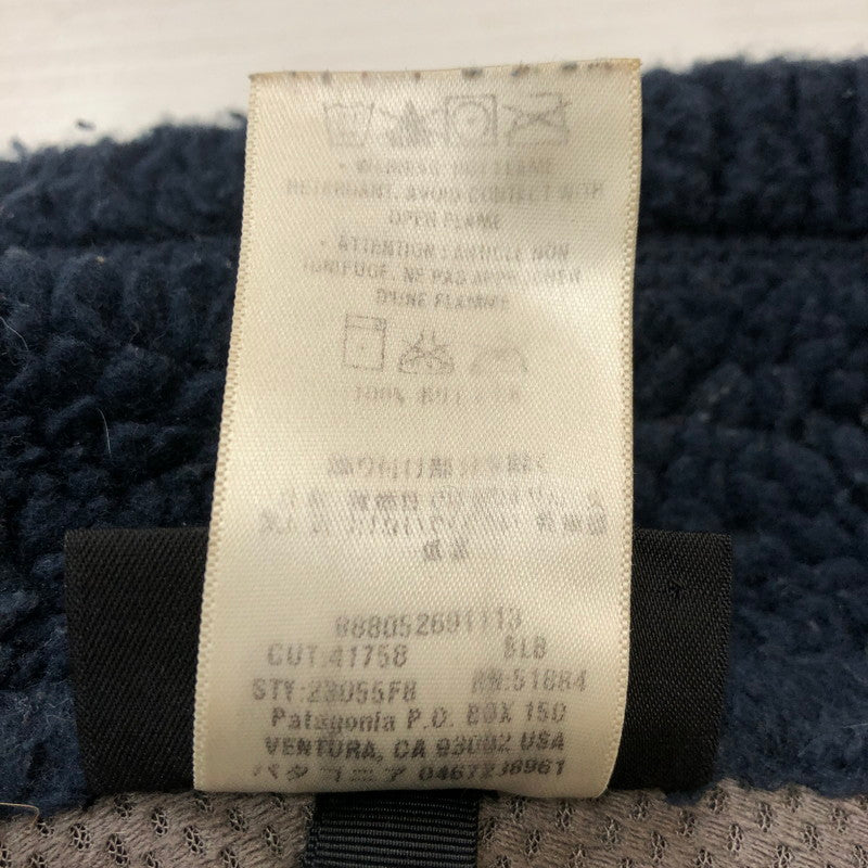 【中古品】【メンズ】 patagonia パタゴニア 08AW CLASSIC RETRO-X JACKET 23055F8 クラシック レトロ Xジャケット アウター フリースジャケット 144-250419-kk-08-tei サイズ：M カラー：ネイビー 万代Net店
