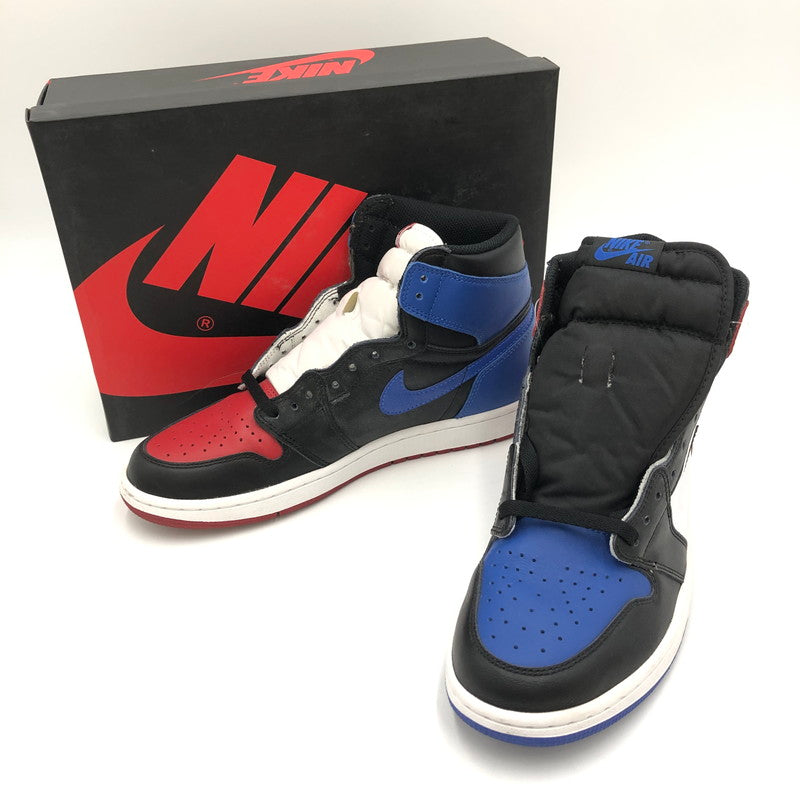 【中古美品】【メンズ】 NIKE ナイキ AIR JORDAN 1 RETRO HIGH TOP 3 555088-026 エアジョーダン 1 レトロ ハイ オリジナル スニーカー 靴 160-250606-kk-11-tei カラー：BLACK/BLACK-WHITE 万代Net店