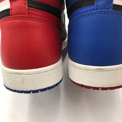 【中古美品】【メンズ】 NIKE ナイキ AIR JORDAN 1 RETRO HIGH TOP 3 555088-026 エアジョーダン 1 レトロ ハイ オリジナル スニーカー 靴 160-250606-kk-11-tei カラー：BLACK/BLACK-WHITE 万代Net店
