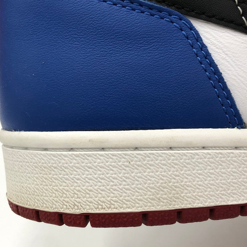 【中古美品】【メンズ】 NIKE ナイキ AIR JORDAN 1 RETRO HIGH TOP 3 555088-026 エアジョーダン 1 レトロ ハイ オリジナル スニーカー 靴 160-250606-kk-11-tei カラー：BLACK/BLACK-WHITE 万代Net店