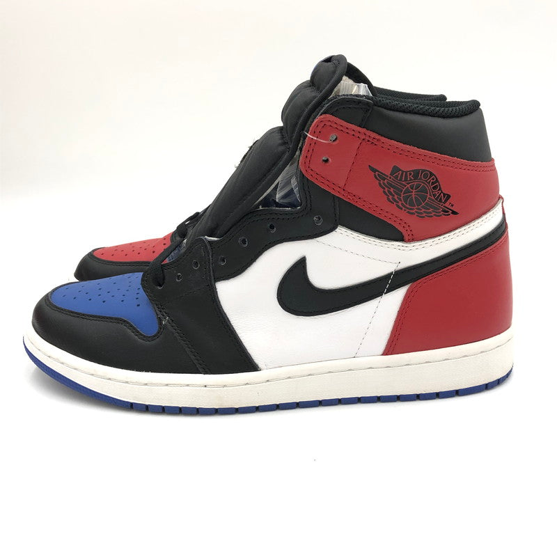 【中古美品】【メンズ】 NIKE ナイキ AIR JORDAN 1 RETRO HIGH TOP 3 555088-026 エアジョーダン 1 レトロ ハイ オリジナル スニーカー 靴 160-250606-kk-11-tei カラー：BLACK/BLACK-WHITE 万代Net店