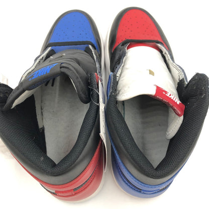 【中古美品】【メンズ】 NIKE ナイキ AIR JORDAN 1 RETRO HIGH TOP 3 555088-026 エアジョーダン 1 レトロ ハイ オリジナル スニーカー 靴 160-250606-kk-11-tei カラー：BLACK/BLACK-WHITE 万代Net店