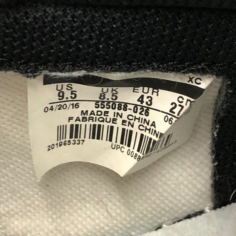 【中古美品】【メンズ】 NIKE ナイキ AIR JORDAN 1 RETRO HIGH TOP 3 555088-026 エアジョーダン 1 レトロ ハイ オリジナル スニーカー 靴 160-250606-kk-11-tei カラー：BLACK/BLACK-WHITE 万代Net店