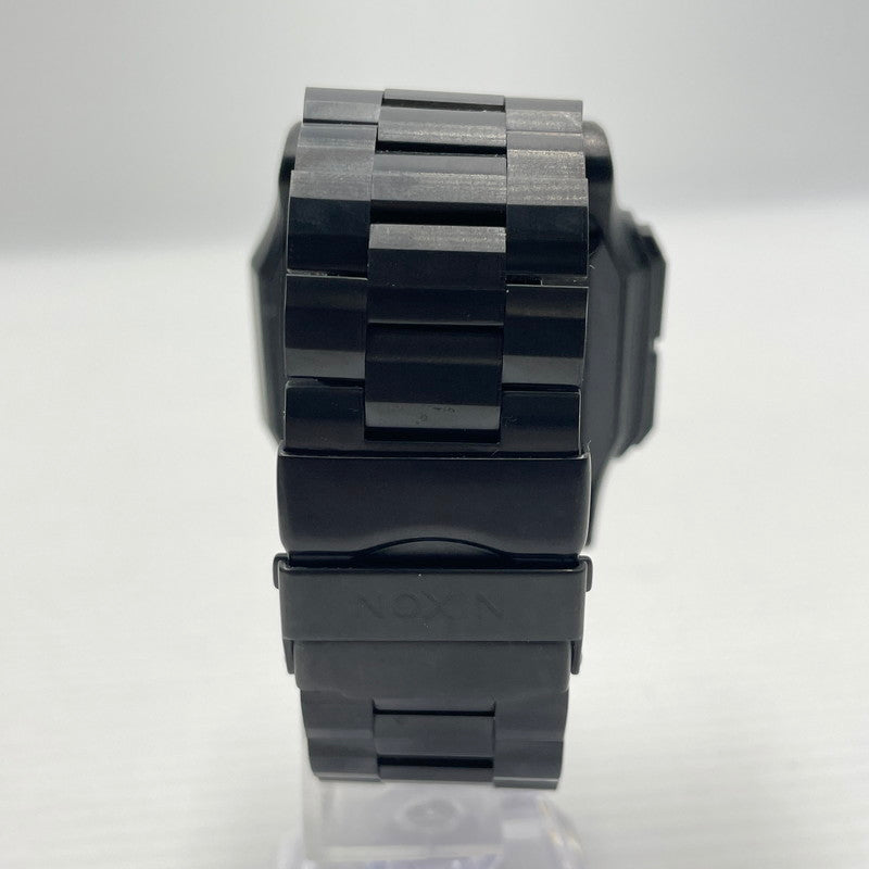 【中古品】【メンズ】 NIXON ニクソン A1268-001 REGULUS SS レグルス デジタル クォーツ ウォッチ 腕時計 メタルベルト 197-260826-ko-04-teih カラー：ブラック 万代Net店