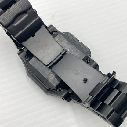【中古品】【メンズ】 NIXON ニクソン A1268-001 REGULUS SS レグルス デジタル クォーツ ウォッチ 腕時計 メタルベルト 197-260826-ko-04-teih カラー：ブラック 万代Net店