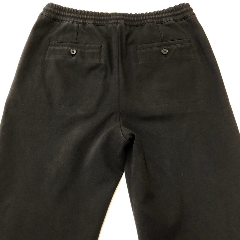 【中古品】【メンズ】 HERMES エルメス 21AW COTTON RIB PANTS 1651000 コットン リブ パンツ ボトムス 152-250417-yo-14-tei サイズ：40 カラー：ブラック 万代Net店