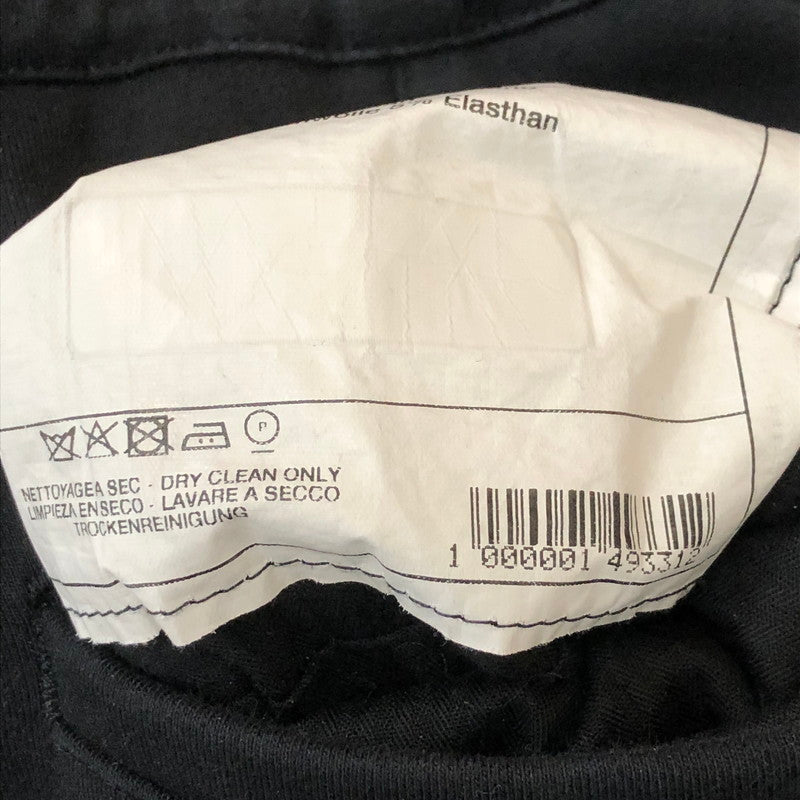 【中古品】【メンズ】 HERMES エルメス 21AW COTTON RIB PANTS 1651000 コットン リブ パンツ ボトムス 152-250417-yo-14-tei サイズ：40 カラー：ブラック 万代Net店