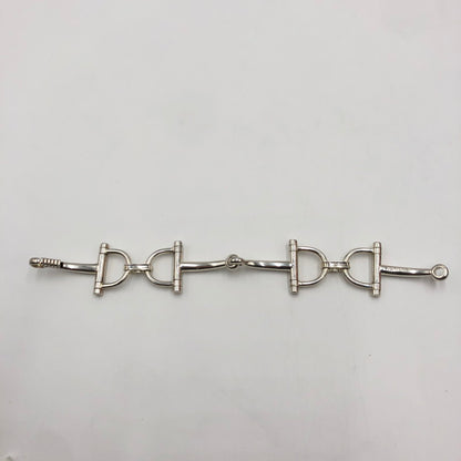 【中古品】【メンズ/レディース】 HERMES エルメス HORSE BIT BRACELET ホースビット ブレスレット アクセサリー 182-250416-kk-09-tei カラー：シルバー 万代Net店
