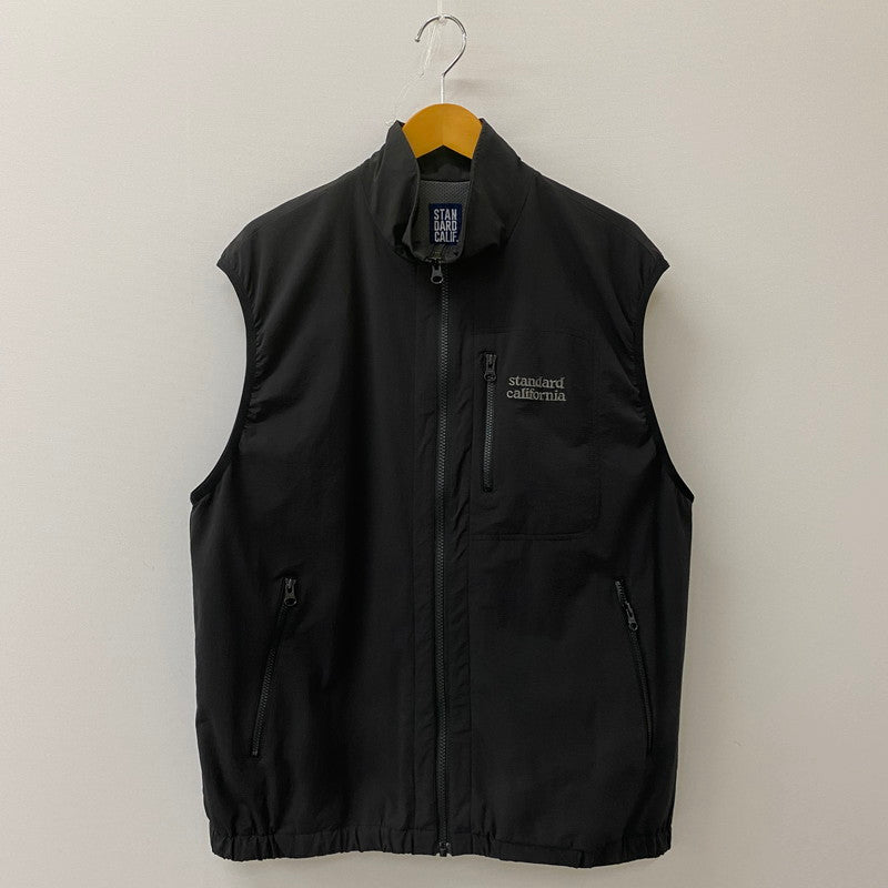 【中古品】【メンズ】 STANDARD CALIFORNIA スタンダードカリフォルニア 24AW SD CORDURA STRETCH UTILITY VEST コーデュラ ストレッチ ユーティリティーベスト トップス 140-250417-kk-05-fuz サイズ：L カラー：ブラック 万代Net店