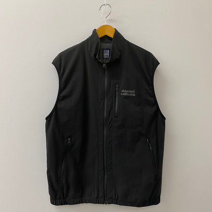 【中古品】【メンズ】 STANDARD CALIFORNIA スタンダードカリフォルニア 24AW SD CORDURA STRETCH UTILITY VEST コーデュラ ストレッチ ユーティリティーベスト トップス 140-250417-kk-05-fuz サイズ：L カラー：ブラック 万代Net店