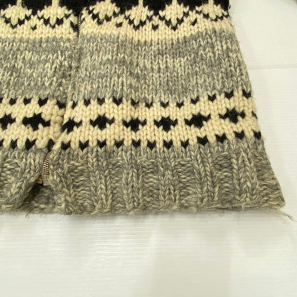 【中古品】【メンズ】 UNKNOWN VINTAGE COWICHAN SWEATER ヴィンテージ カウチンセーター トップス ニット LIGHTNING ZIP 145-250417-kk-16-tei サイズ：表記無し 下記参照 カラー：グレー 万代Net店