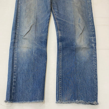 【中古品】【メンズ】 Levi's リーバイス 90’s 501XX REMAKE DENIM PANTS 90年代 501XX リメイク デニムパンツ ボトムス ジーンズ ボタン裏刻印 555 USA製 156-250417-kk-24-tei サイズ：32 カラー：ライトインディゴ 万代Net店