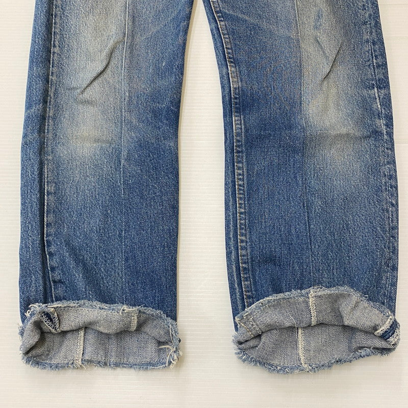 【中古品】【メンズ】 Levi's リーバイス 90’s 501XX REMAKE DENIM PANTS 90年代 501XX リメイク デニムパンツ ボトムス ジーンズ ボタン裏刻印 555 USA製 156-250417-kk-24-tei サイズ：32 カラー：ライトインディゴ 万代Net店