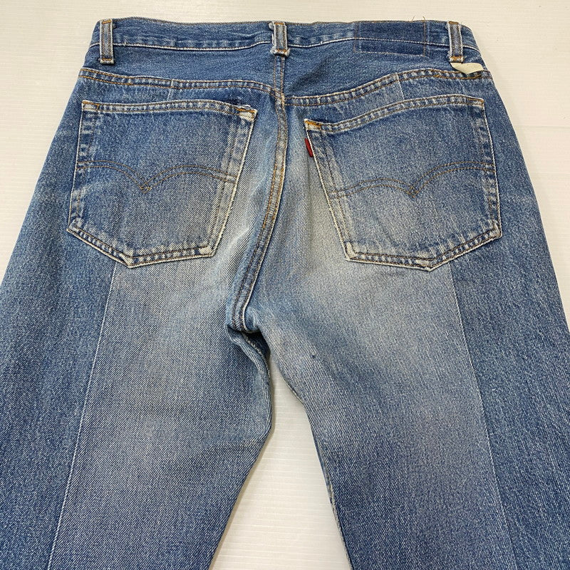 【中古品】【メンズ】 Levi's リーバイス 90’s 501XX REMAKE DENIM PANTS 90年代 501XX リメイク デニムパンツ ボトムス ジーンズ ボタン裏刻印 555 USA製 156-250417-kk-24-tei サイズ：32 カラー：ライトインディゴ 万代Net店