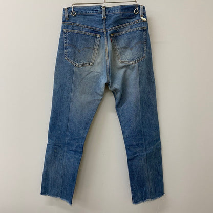 【中古品】【メンズ】 Levi's リーバイス 90’s 501XX REMAKE DENIM PANTS 90年代 501XX リメイク デニムパンツ ボトムス ジーンズ ボタン裏刻印 555 USA製 156-250417-kk-24-tei サイズ：32 カラー：ライトインディゴ 万代Net店