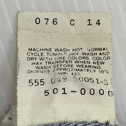 【中古品】【メンズ】 Levi's リーバイス 90’s 501XX REMAKE DENIM PANTS 90年代 501XX リメイク デニムパンツ ボトムス ジーンズ ボタン裏刻印 555 USA製 156-250417-kk-24-tei サイズ：32 カラー：ライトインディゴ 万代Net店