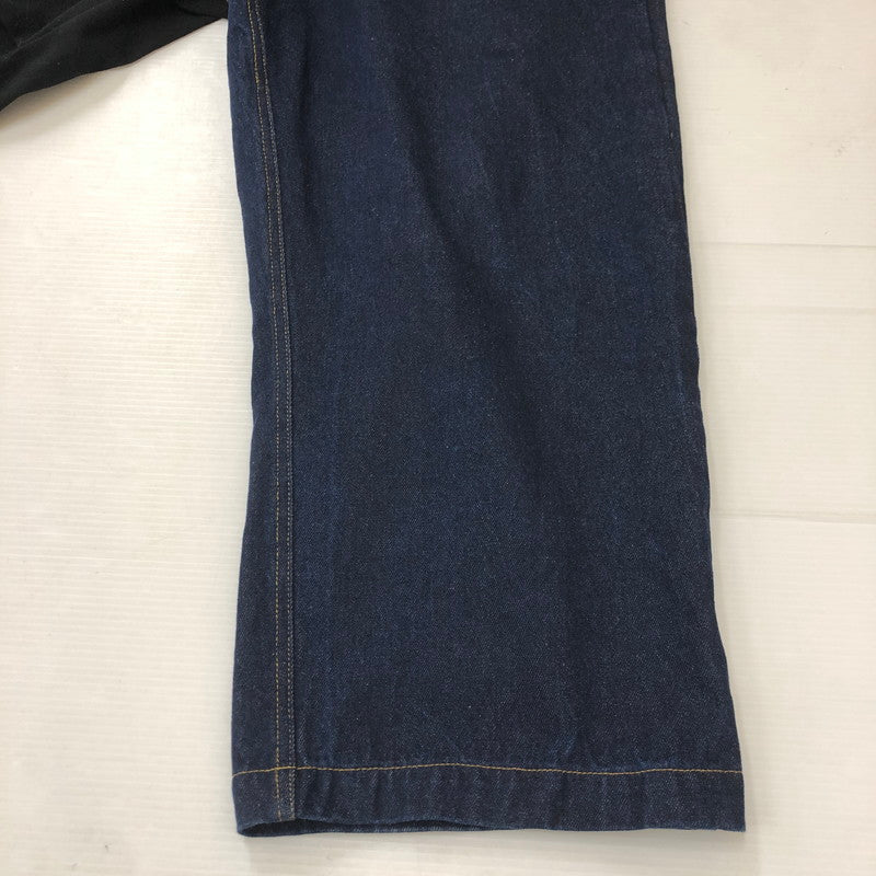 【中古品】【メンズ】 ANDRAP アンドラップ COMBINATION PANTS 251MADPT02 コンビネーションパンツ ボトムス 158-250421-kk-30-tei サイズ：L カラー：インディゴ/ブラック 万代Net店